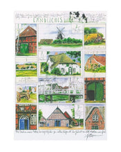 Sabine Gerke  LÃ¤ndliches affiche art 40x50cm | yourdeclineoration.com