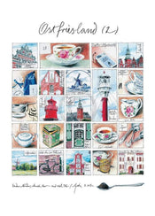 Sabine Gerke  Ostfriesland affiche art 50x70cm | yourdeclineoration.com