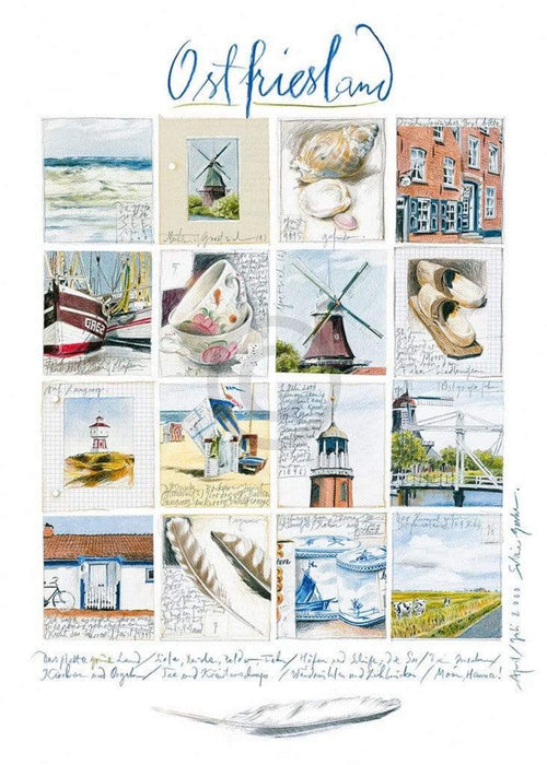 Sabine Gerke  Ostfriesland 1 affiche art 50x70cm | yourdeclineoration.com