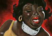 Sandra Knuyt  Mama's Blues affiche art 100x70cm | yourdeclineoration.com
