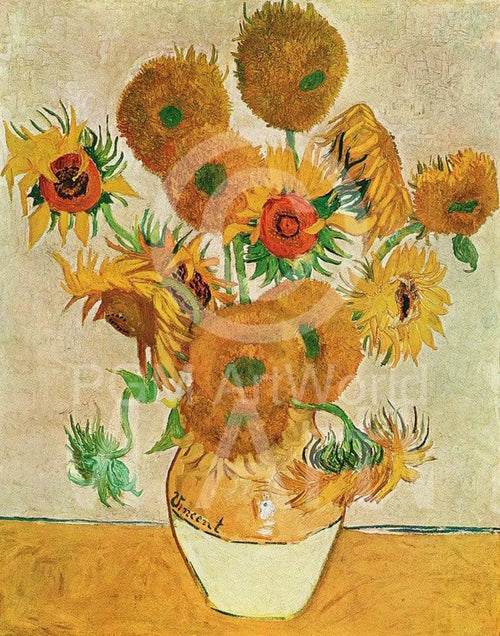 Vincent Van Gogh  Sunflowers affiche art 50x70cm | yourdeclineoration.com