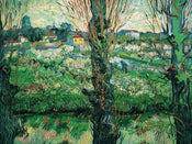 Vincent Van Gogh  Blick auf Arles affiche art 80x60cm | yourdeclineoration.com