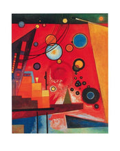 Wassily Kandinsky  Schweres Rot affiche art 40x50cm | yourdeclineoration.com