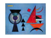 Wassily Kandinsky  Weiches Hart affiche art 80x60cm | yourdeclineoration.com