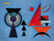 Wassily Kandinsky  Weiches Hart affiche art 100x70cm | yourdeclineoration.com