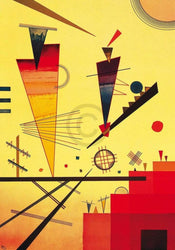 Wassily Kandinsky  Struttura allegra affiche art 70x100cm | yourdeclineoration.com