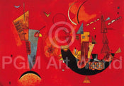 Wassily Kandinsky  Mit und Gegen affiche art 70x50cm | yourdeclineoration.com