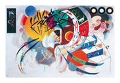Wassily Kandinsky  Courbe dominante, 1936 affiche art 50x40cm | yourdeclineoration.com