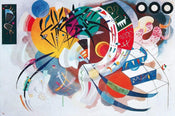 Wassily Kandinsky  Dominant curve affiche art 100x70cm | yourdeclineoration.com