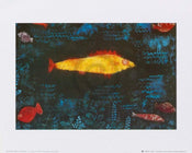 Paul Klee  The golden fish, 1925 affiche art 30x24cm | yourdeclineoration.com