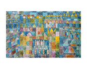Paul Klee  Tempelviertel von Pert, 1928 affiche art 50x40cm | yourdeclineoration.com