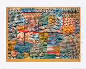 Paul Klee  Kreuze und SÃ¤ulen affiche art 50x40cm | yourdeclineoration.com