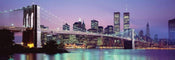 Pyramid New York Skyline Affiche 158x53cm | yourdeclineoration.com