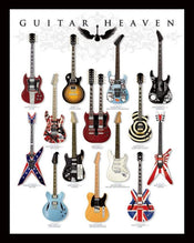 Pyramid Guitar Heaven Affiche 40x50cm | yourdeclineoration.com