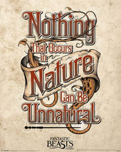 Pyramid Fantastic Beasts Unnatural Affiche 40x50cm | yourdeclineoration.com