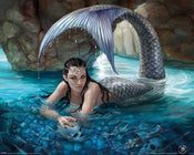 Pyramid Anne Stokes Hidden Depths Affiche 50x40cm | yourdeclineoration.com