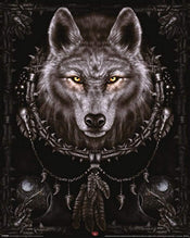Pyramid Spiral Wolf Dreams Affiche 40x50cm | yourdeclineoration.com