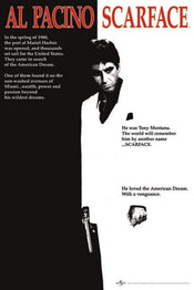 Pyramid Scarface One Sheet Affiche 61x91,5cm | yourdeclineoration.com