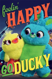 Pyramid Toy Story 4 Happy Go Ducky Affiche 61x91,5cm | yourdeclineoration.com
