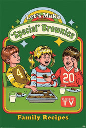 Pyramid Steven Rhodes Lets Make Special Brownies Affiche 61x91,5cm | yourdeclineoration.com