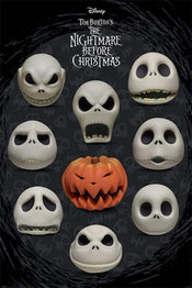 Pyramid Nightmare Before Christmas Many Faces of Jack Affiche 61x91,5cm | yourdeclineoration.com