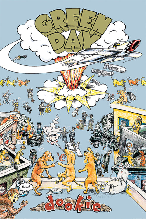 Pyramid Green Day Dookie Affiche 61x91,5cm | yourdeclineoration.com