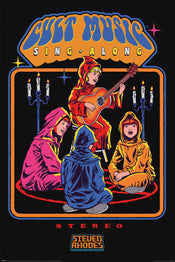 Pyramid PP35014 Steven Rhodes Cult Music Sing Along Affiche Art | yourdeclineoration.com