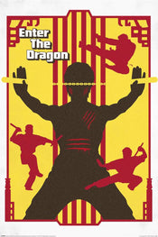 Pyramid Pp35249 Warner Bros Enter The Dragon Affiche Poster 61X91,5cm | yourdeclineoration.com