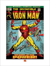 Pyramid Iron Man Birth of Power affiche art 60x80cm | yourdeclineoration.com