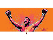 Pyramid Muhammad Ali Loud affiche art 60x80cm | yourdeclineoration.com