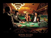 Pyramid Royal Flush Chris Consani affiche art 60x80cm | yourdeclineoration.com