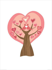 Pyramid Valentina Ramos Tree of Love affiche art 60x80cm | yourdeclineoration.com