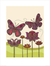 Pyramid Valentina Ramos Butterflies affiche art 60x80cm | yourdeclineoration.com