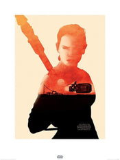 Pyramid Star Wars Episode VII Rey Tri affiche art 60x80cm | yourdeclineoration.com