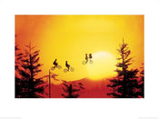 Pyramid ET Sunset affiche art 60x80cm | yourdeclineoration.com