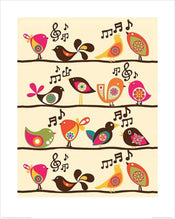 Pyramid Valentina Ramos Singing Birds affiche art 40x50cm | yourdeclineoration.com