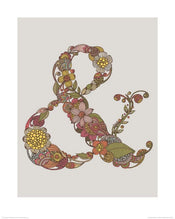 Pyramid Valentina Ramos Ampersand affiche art 40x50cm | yourdeclineoration.com