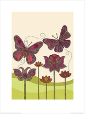 Pyramid Valentina Ramos Butterflies affiche art 30x40cm | yourdeclineoration.com