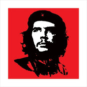 Pyramid Che Guevara Red affiche art 40x40cm | yourdeclineoration.com