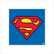 Pyramid Superman Classic Logo affiche art 40x40cm | yourdeclineoration.com