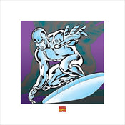 Pyramid Silver Surfer Marvel Comics affiche art 40x40cm | yourdeclineoration.com