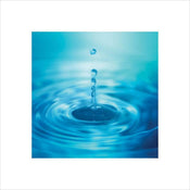 Pyramid Droplets affiche art 40x40cm | yourdeclineoration.com