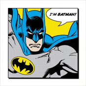 Pyramid Batman Im Batman affiche art 40x40cm | yourdeclineoration.com