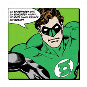 Pyramid Green Lantern Brightest Day affiche art 40x40cm | yourdeclineoration.com