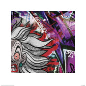 Pyramid Cruella Deville Graffiti affiche art 40x40cm | yourdeclineoration.com