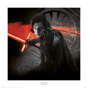 Pyramid Star Wars The Last Jedi Kylo Ren Force affiche art 40x40cm | yourdeclineoration.com