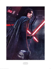 Pyramid Star Wars The Last Jedi Kylo Ren Rage affiche art 60x80cm | yourdeclineoration.com
