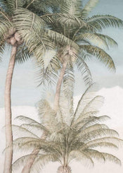 Komar Palm Oasis Papier Peint Intissé 200x280cm 2 bandes | yourdeclineoration.com