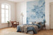 Komar Blue China Papier Peint Intissé 200x280cm 2 bandes ambiance | yourdeclineoration.com