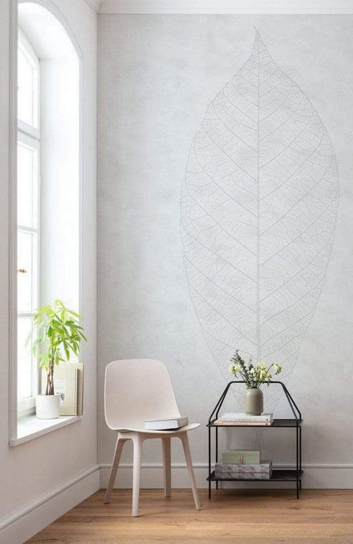 Komar Decent Leaf Papier Peint Intissé 200x280cm 2 bandes ambiance | yourdeclineoration.com